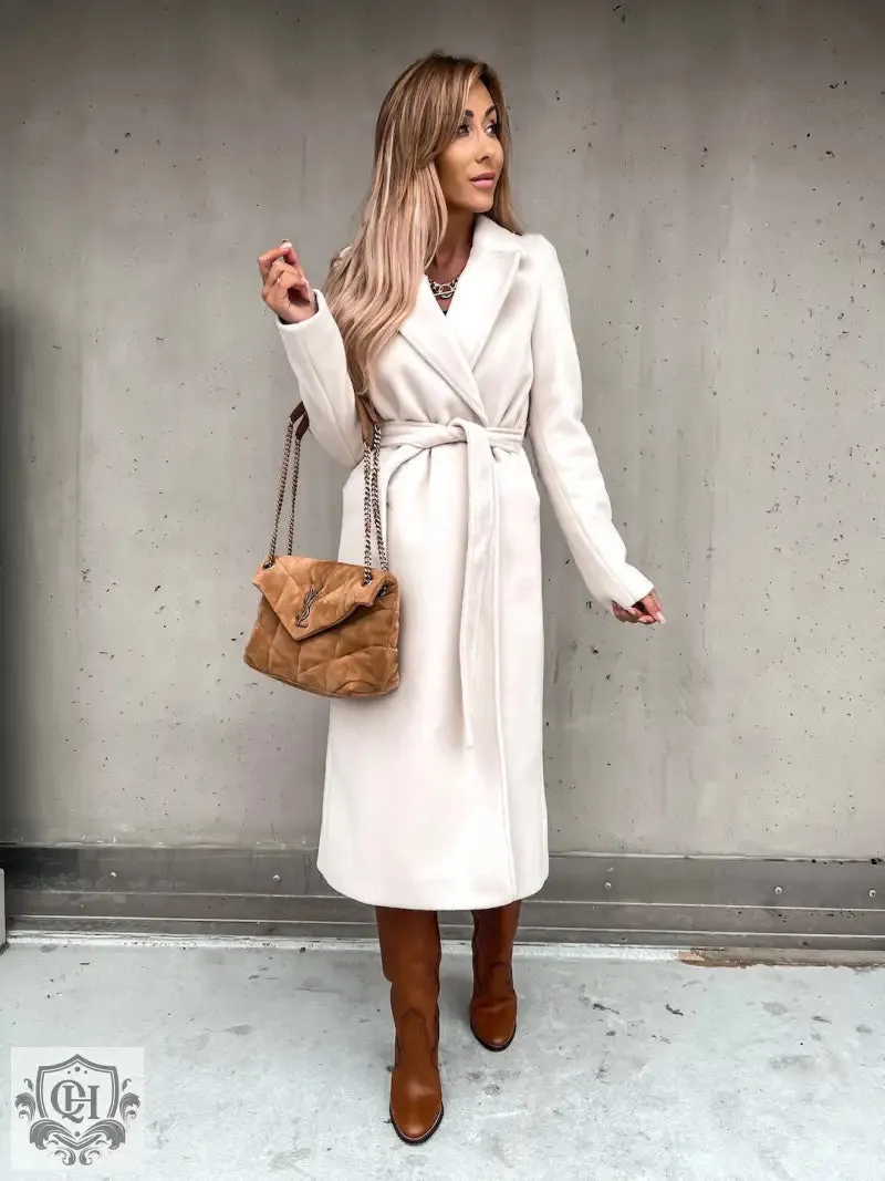 Tie Up Trench Coat