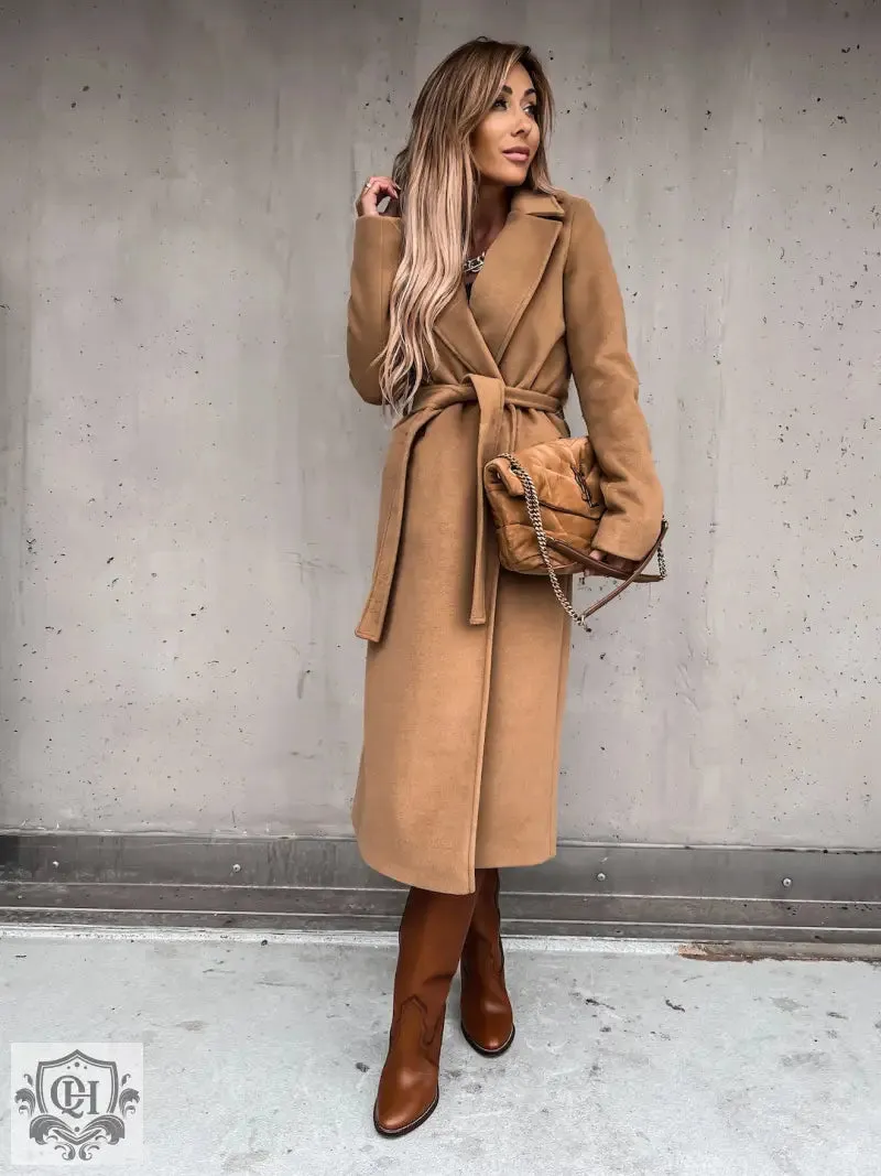 Tie Up Trench Coat