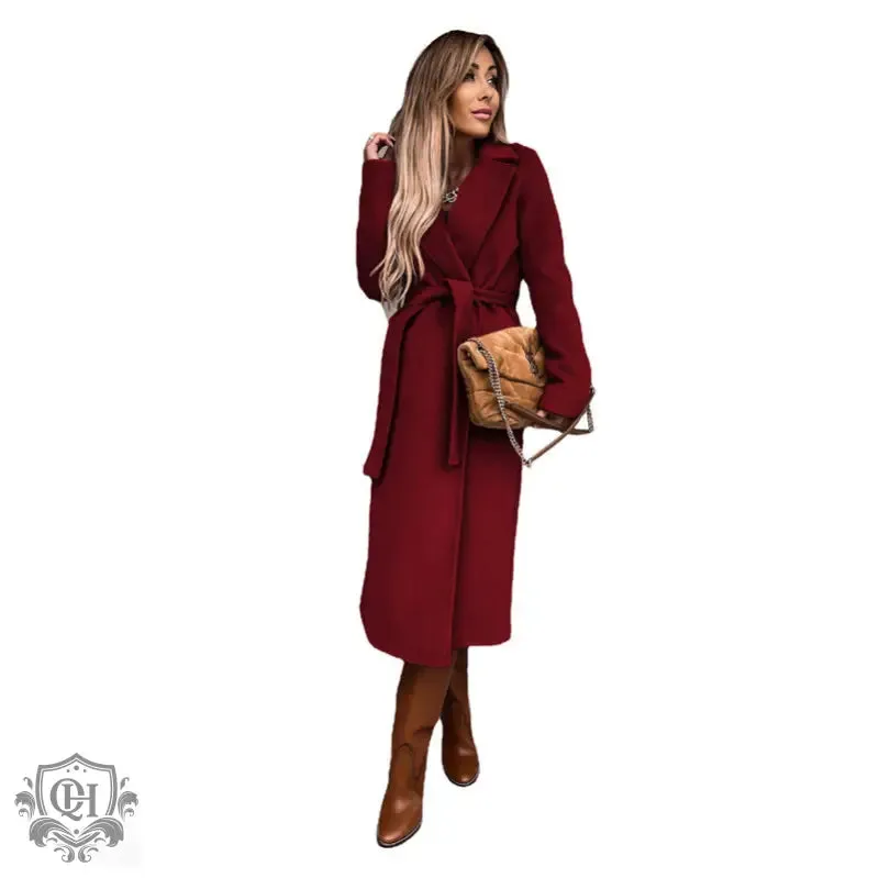 Tie Up Trench Coat