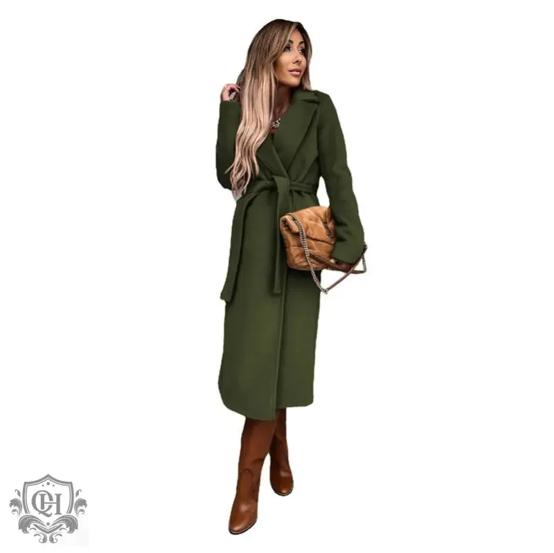 Tie Up Trench Coat