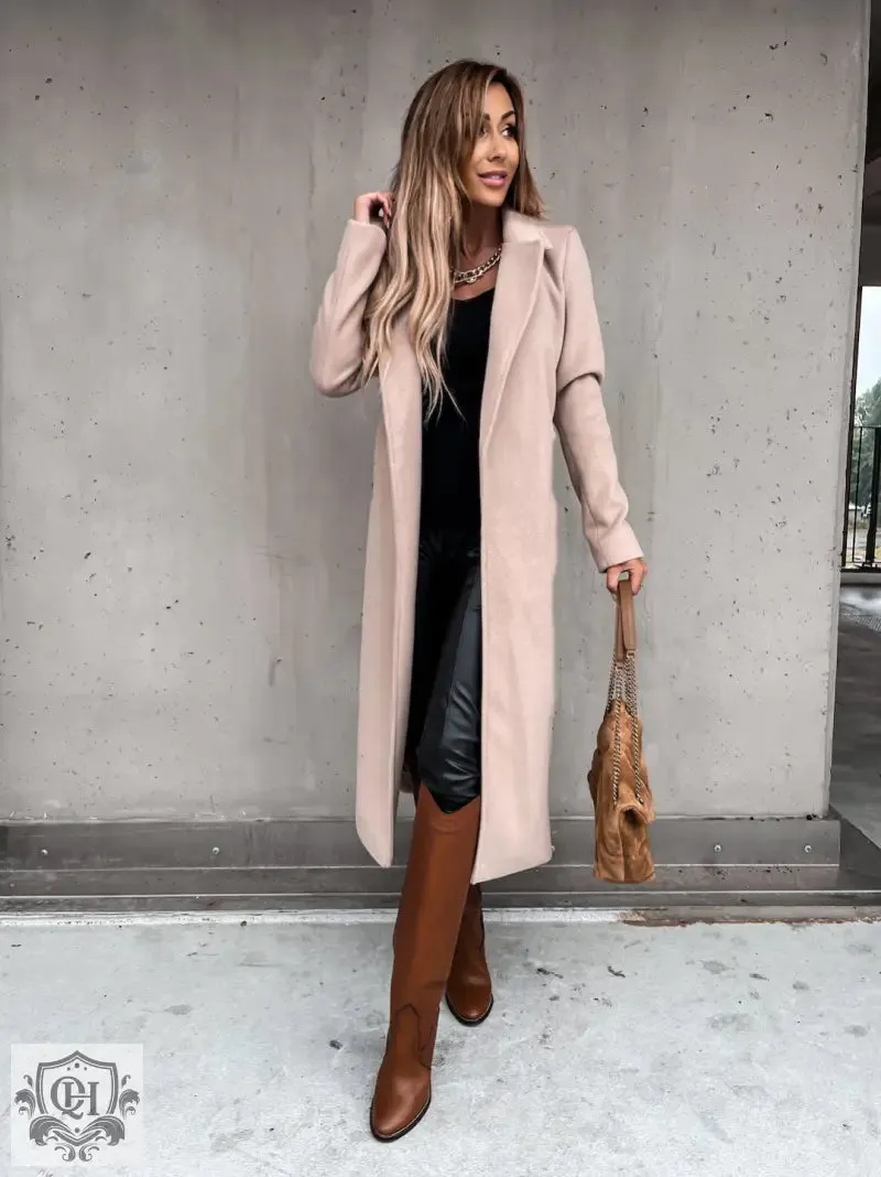 Tie Up Trench Coat