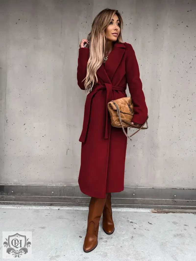 Tie Up Trench Coat