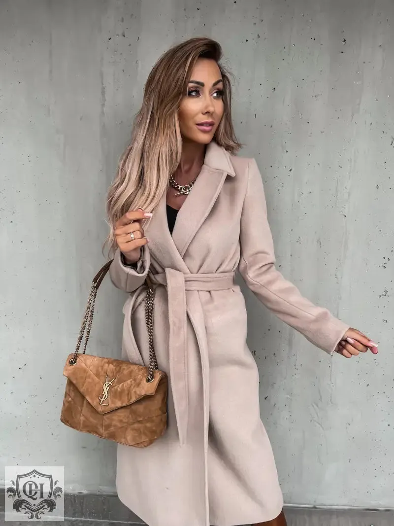 Tie Up Trench Coat