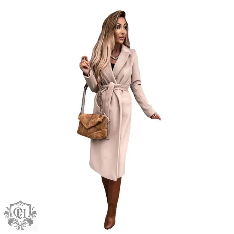 Tie Up Trench Coat