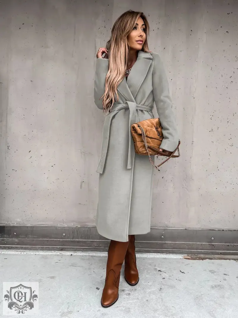 Tie Up Trench Coat