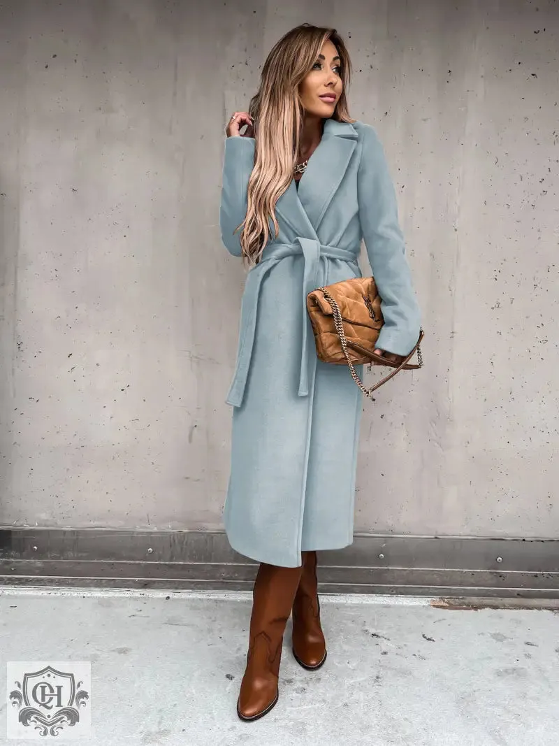 Tie Up Trench Coat