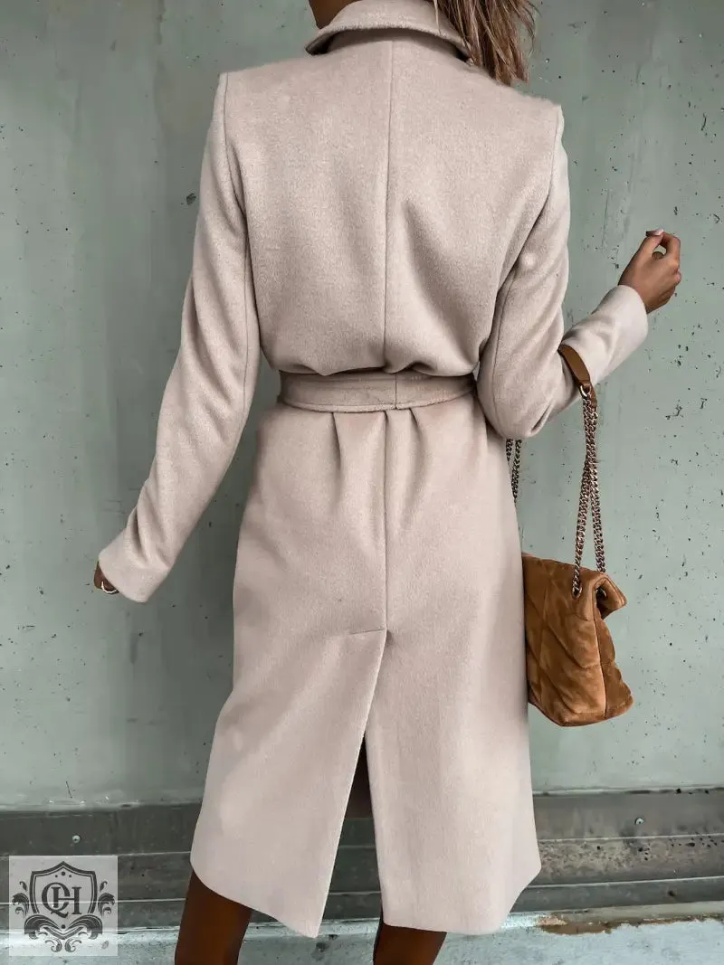 Tie Up Trench Coat