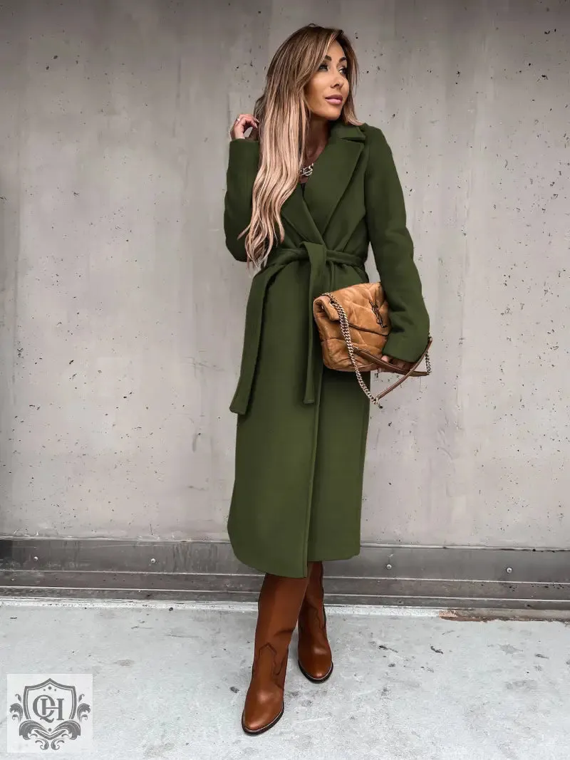 Tie Up Trench Coat