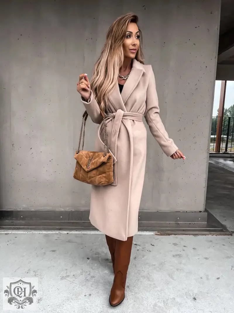 Tie Up Trench Coat