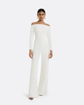 Veasna Ivory Jumpsuit