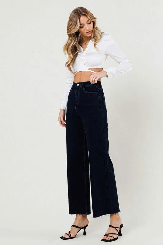 Women's High Waist Wide Leg Jeans