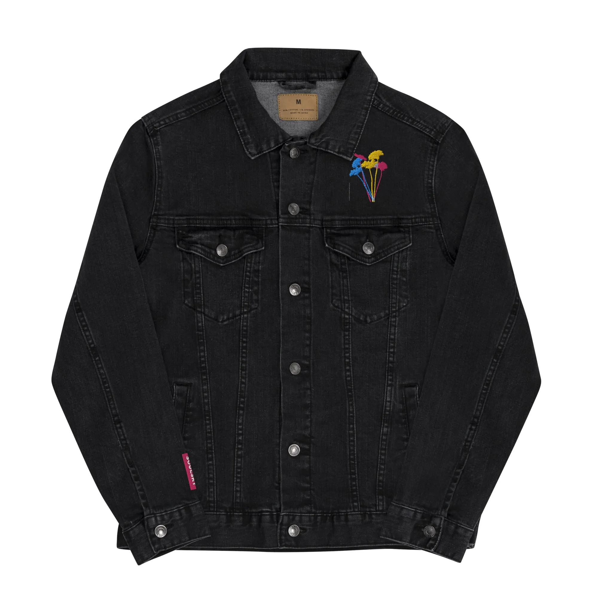 YOUR FLOWERS Unisex Denim Jacket