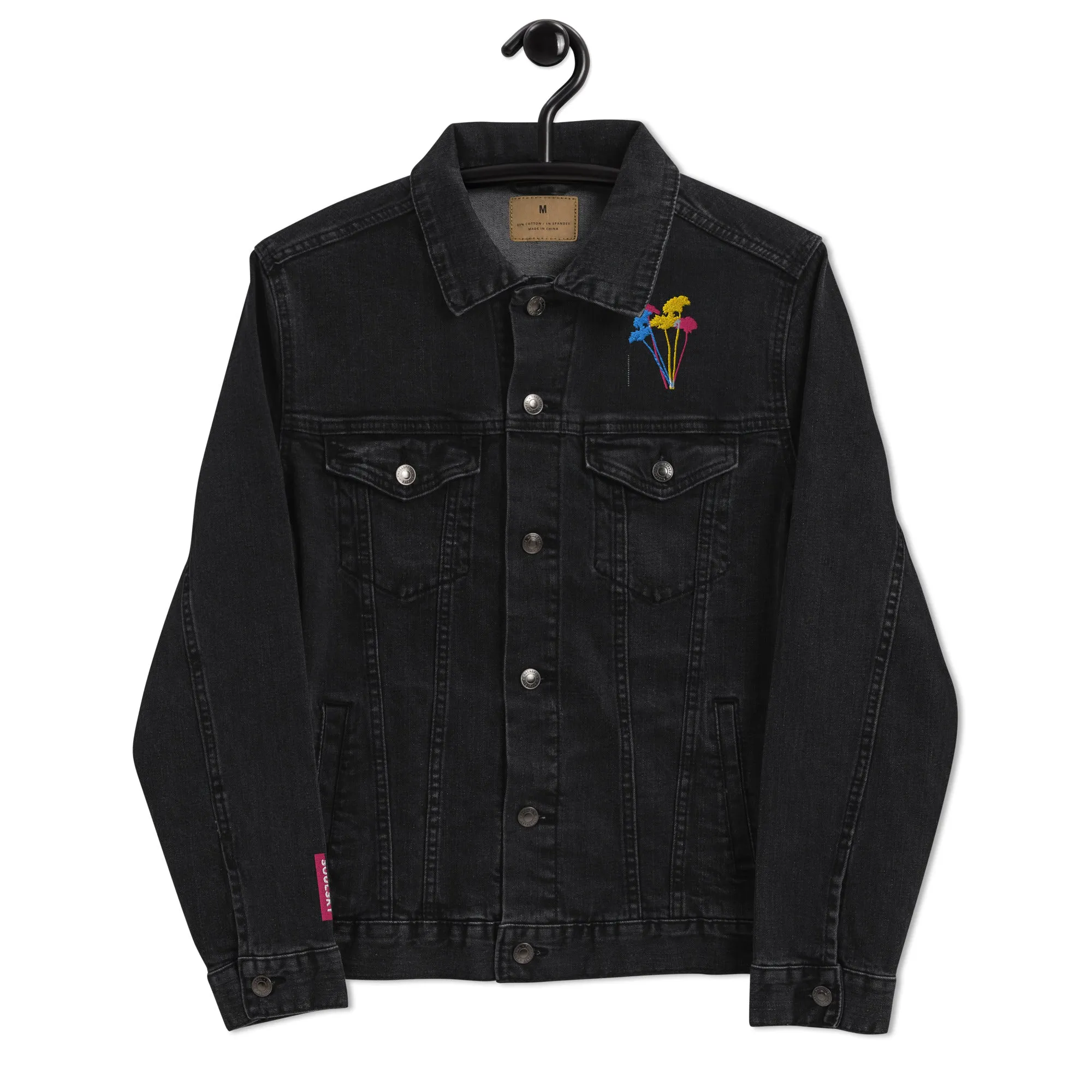 YOUR FLOWERS Unisex Denim Jacket